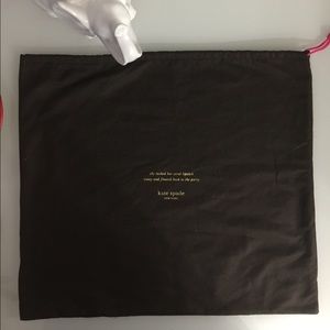 Kate Spade dust bag.